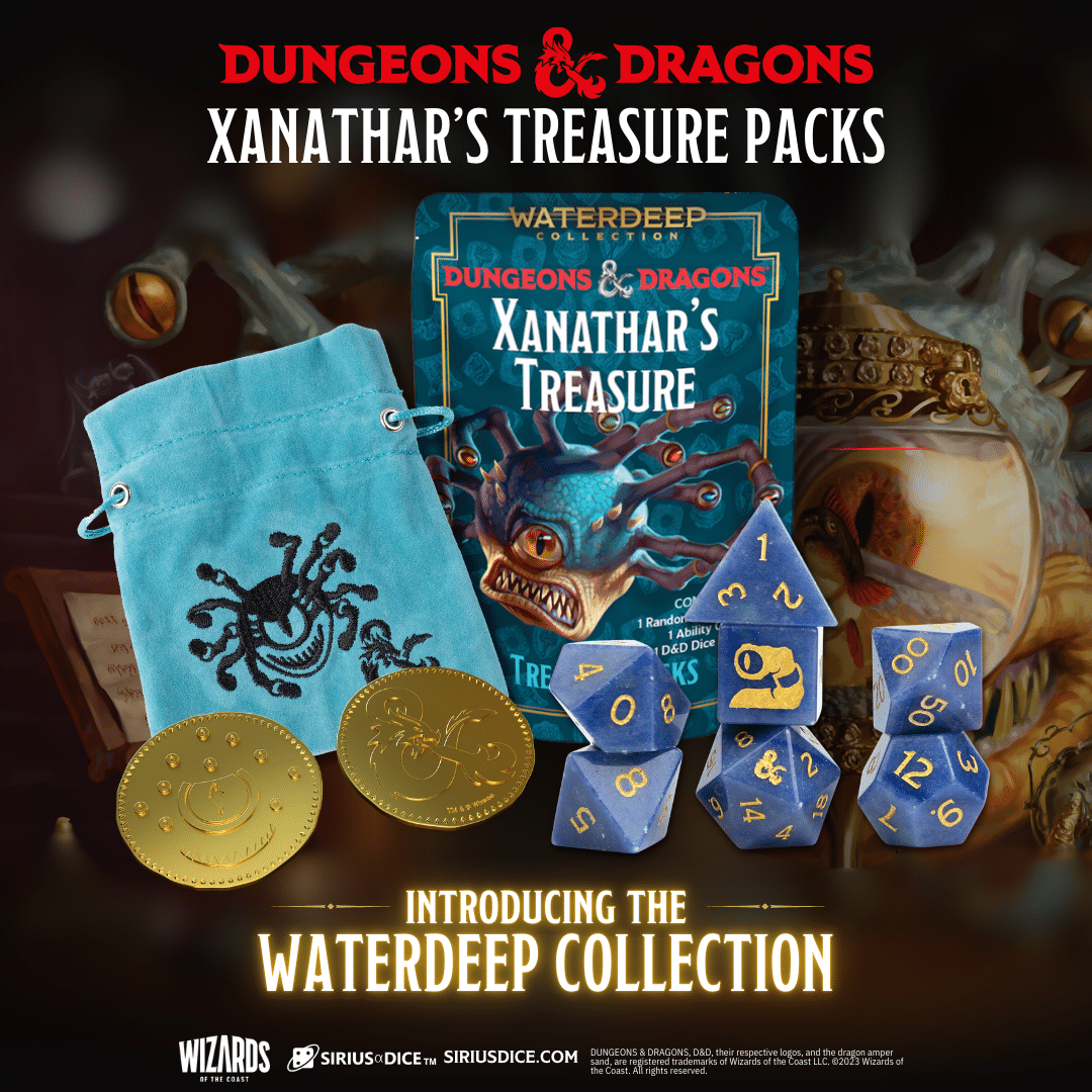 Sirius Dice D&D Xanathar's Treasure Pack image 0